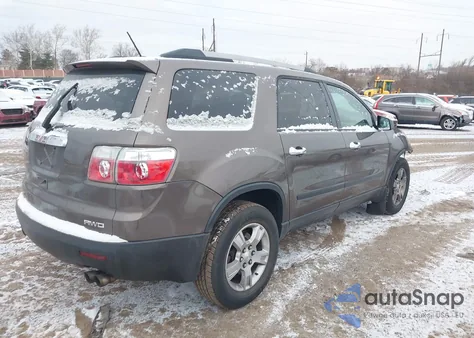 2010 GMC Acadia Sl из США, поврежденный, VIN 1GKLVKED4AJ251691